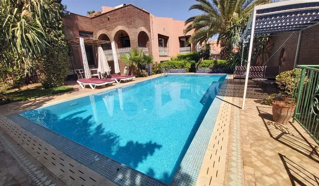 Villa à vendre 6 480 000 dh 1 015 m², 5 chambres - Masmoudi Marrakech