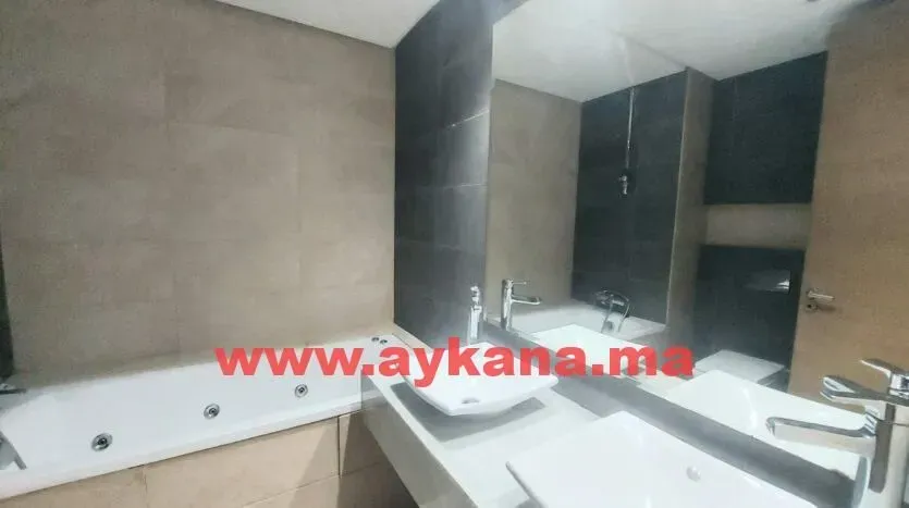 Appartement à louer 12 500 dh 177 m² avec 3 chambres - Riyad Rabat