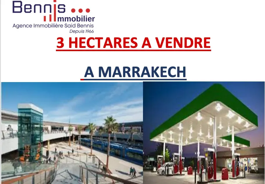 Terrain à vendre 12 000 000 dh 30 000 m² - Dar tounsi Marrakech