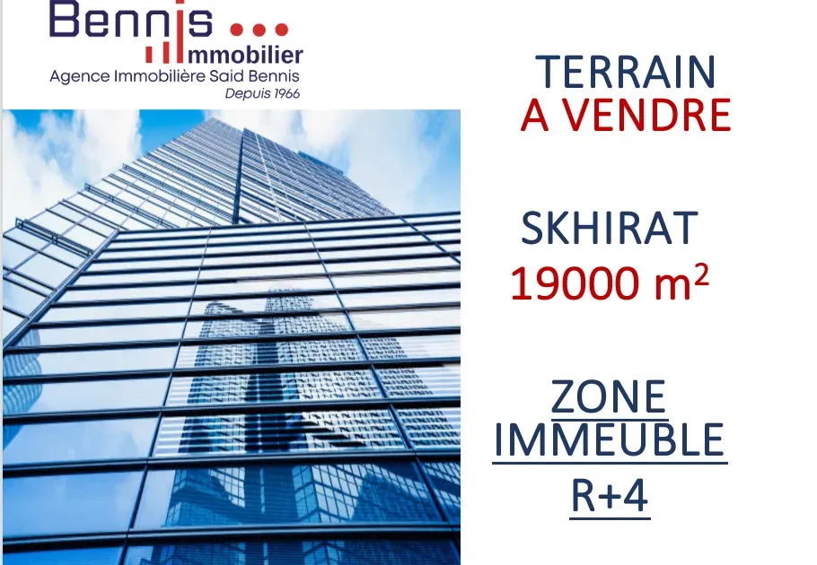 Terrain à vendre 23 000 000 dh 19 000 m² - Autre Skhirate- Témara