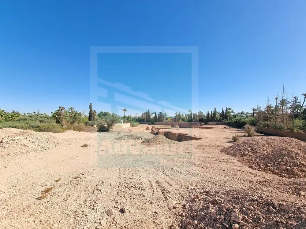 Terrain à vendre 16 847 600 dh 10 940 m² - Ennakhil (Palmeraie) Marrakech