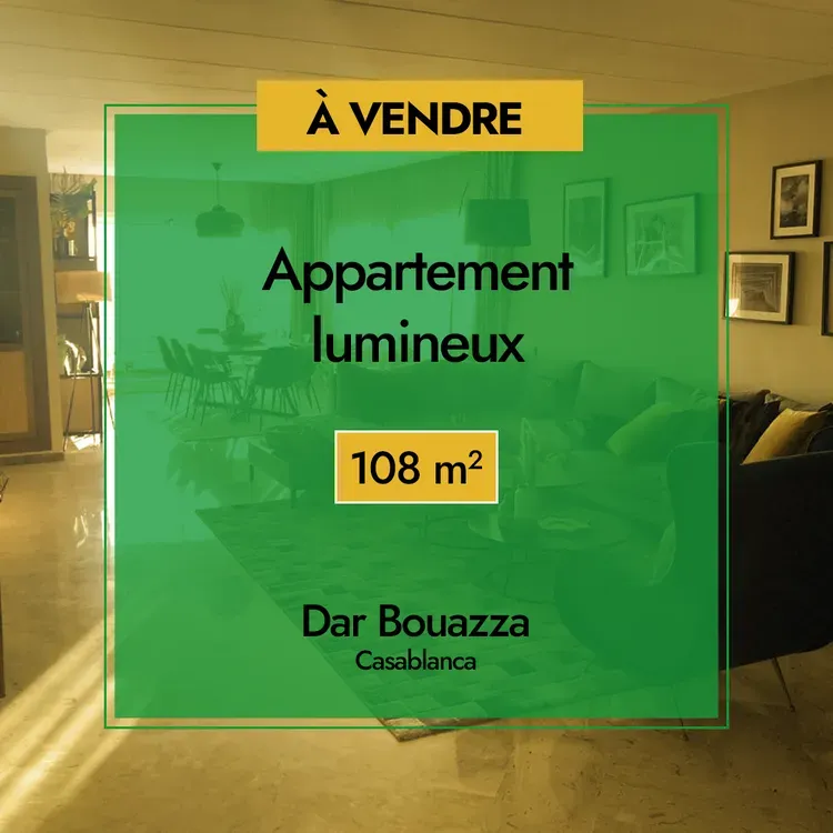 Appartement à vendre 2 500 000 dh 128 m², 2 chambres - Tamaris 