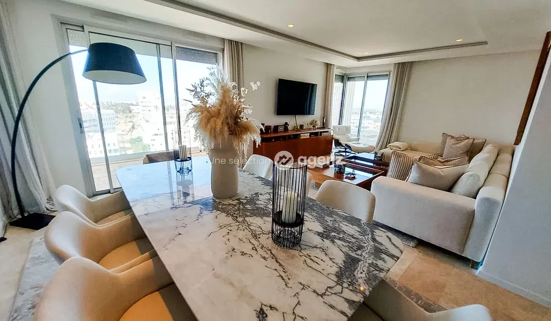 Appartement à vendre 4 850 000 dh 196 m², 3 chambres - Casablanca Finance City Casablanca