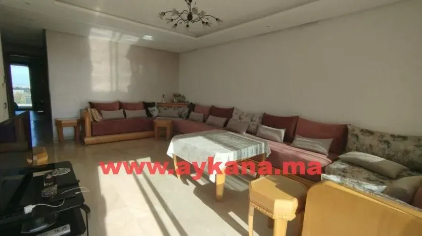 Appartement à louer 12 000 dh 123 m², 2 chambres - Riyad Rabat