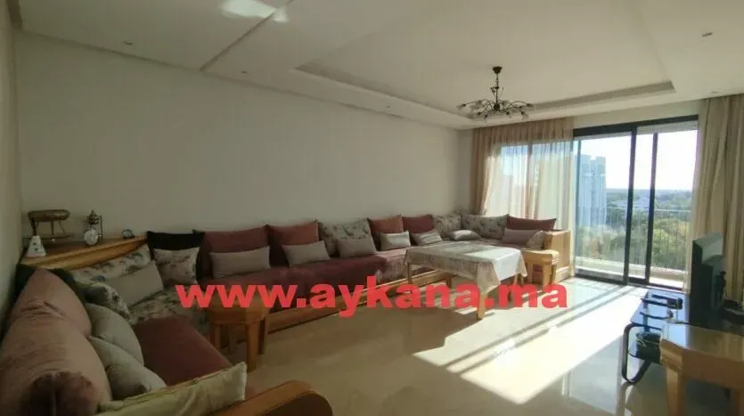 Appartement à louer 12 000 dh 123 m², 2 chambres - Riyad Rabat