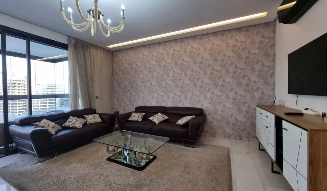 Appartement à louer 12 500 dh 100 m², 2 chambres - Casablanca Finance City Casablanca
