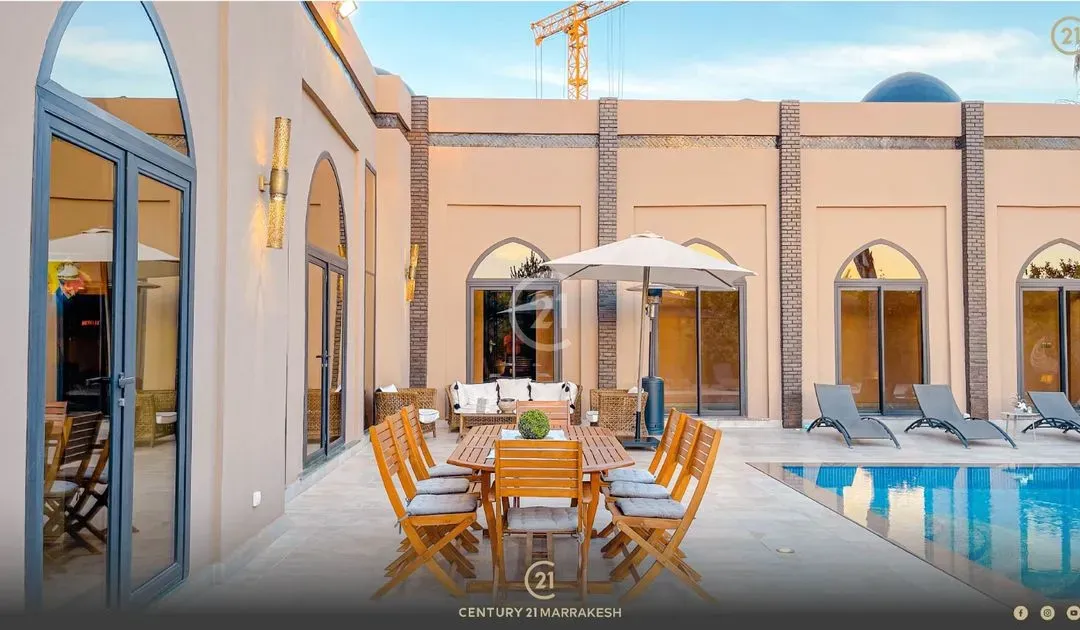 Villa à vendre 16 000 000 dh 1 210 m², 6 chambres - Amelkis Marrakech
