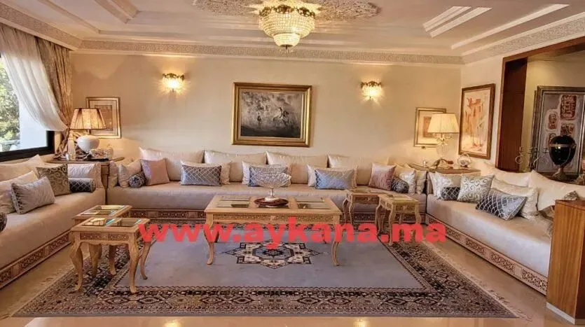 Appartement à vendre 5 500 000 dh 235 m², 3 chambres - Al Irfane Rabat