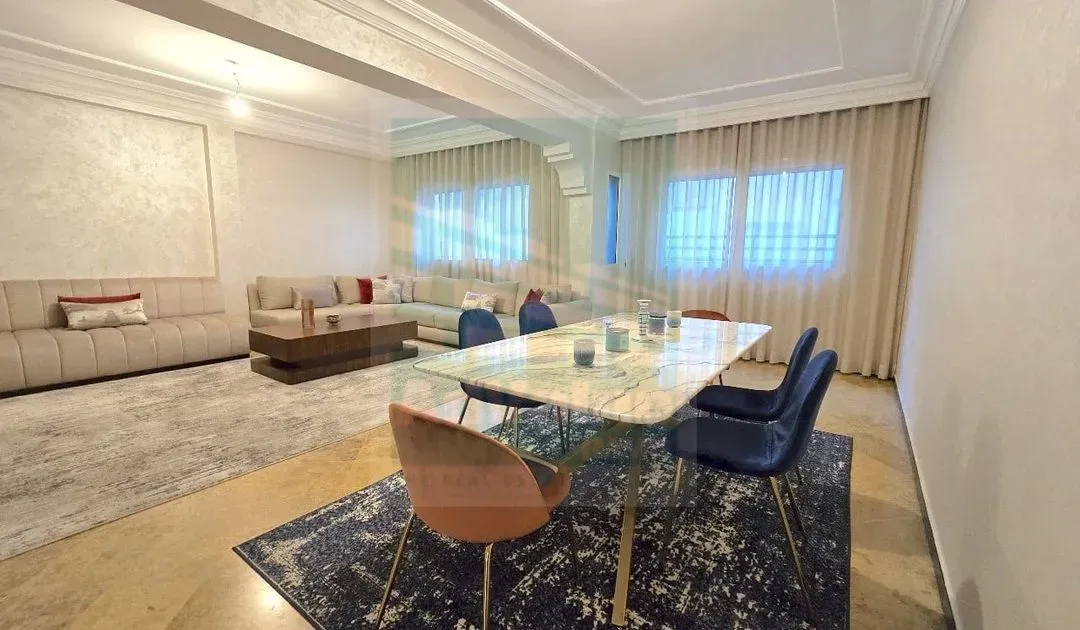 Appartement à louer 7 500 dh 138 m², 3 chambres - Beauséjour Casablanca