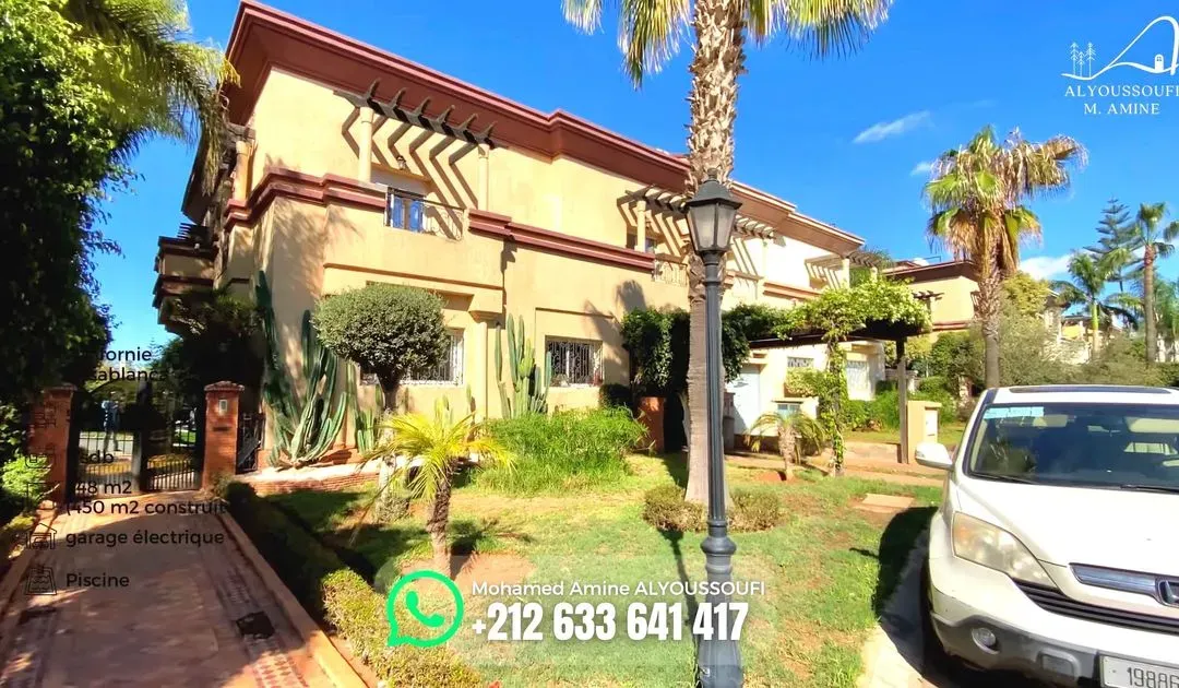 Villa à vendre 6 900 000 dh 548 m², 5 chambres - Californie Casablanca