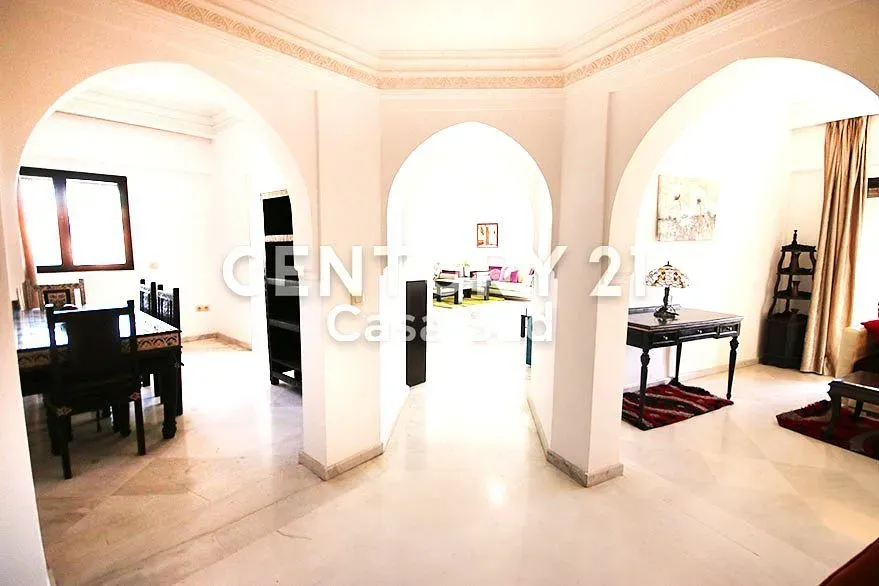 Appartement à louer 16 000 dh 223 m², 2 chambres - Hivernage Marrakech