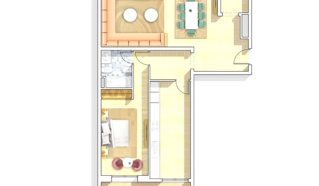 Appartement à vendre 1 700 000 dh 112 m², 2 chambres - Quartier du Parc Mohammadia