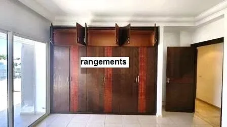 Apartment for rent 10 000 dh 181 sqm, 3 rooms - Les Orangers Rabat