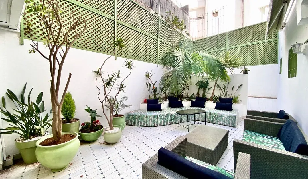 Appartement à louer 12 900 dh 130 m², 2 chambres - Racine Casablanca
