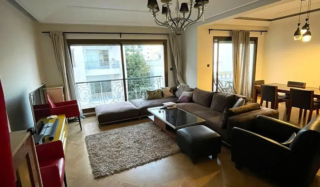 شقة للكراء 000 11 د٠م 110 م², 2 غرف - راسين الدار البيضاء