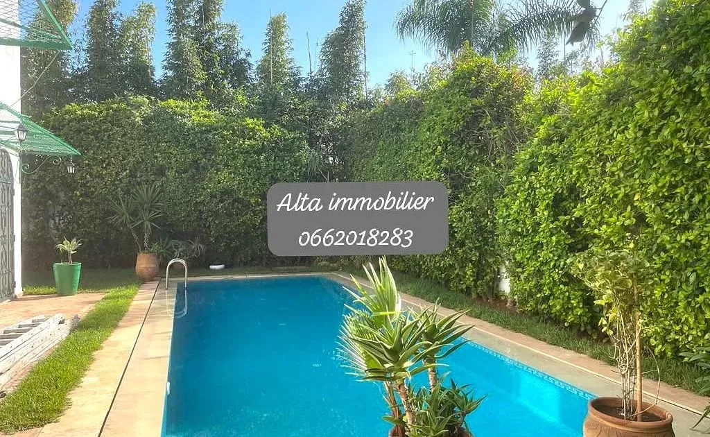 Villa à louer 29 900 dh 450 m², 4 chambres - Anfa Supérieur Casablanca