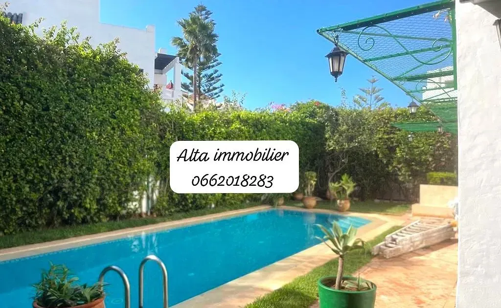 Villa for rent 29 900 dh 450 sqm, 4 rooms - Anfa Supérieur Casablanca