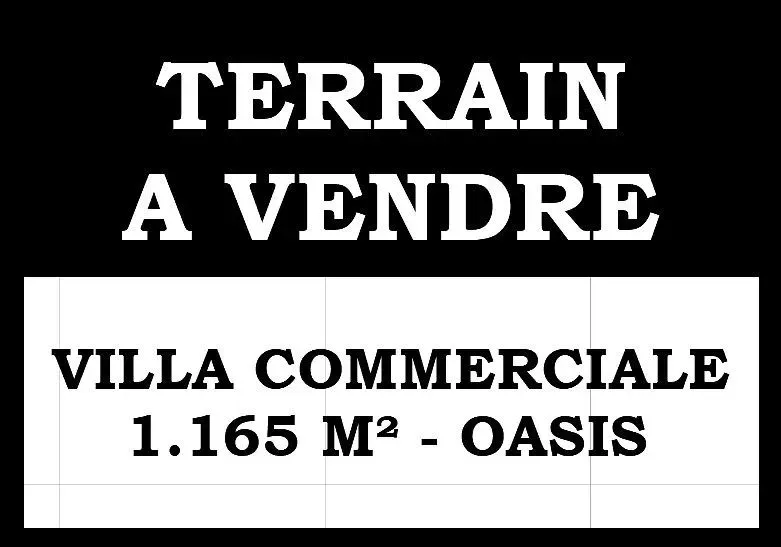 Terrain à vendre 11 000 000 dh 1 165 m² - Oasis Casablanca