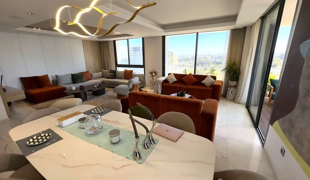 Appartement à louer 32 000 dh 218 m², 3 chambres - Casablanca Finance City Casablanca
