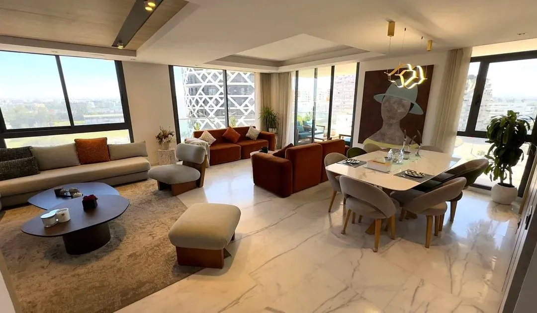 Appartement à vendre 5 200 000 dh 218 m², 3 chambres - Casablanca Finance City Casablanca