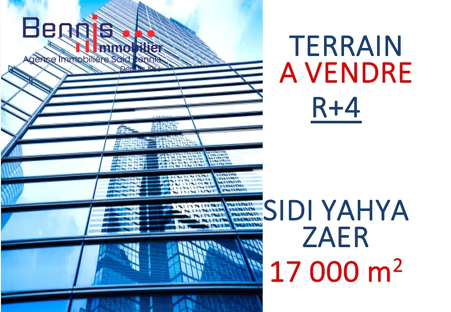 Terrain à vendre 22 100 000 dh 17 000 m² - Autre Skhirate- Témara