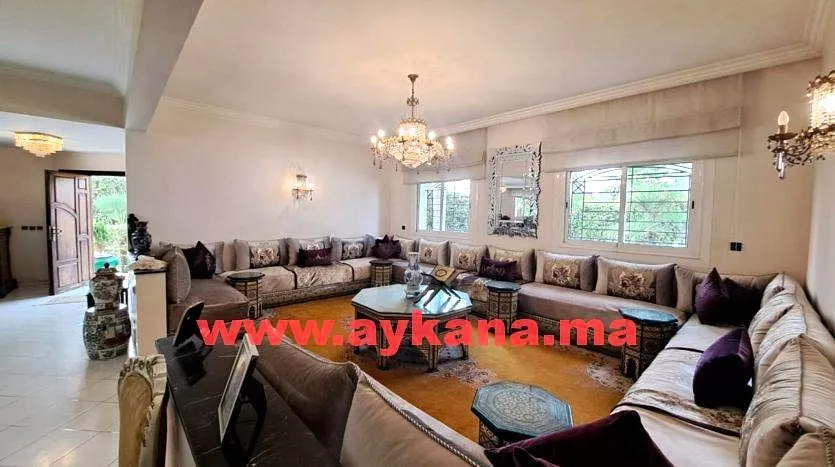 Villa à vendre 8 000 000 dh 730 m², 7 chambres - Riyad Rabat