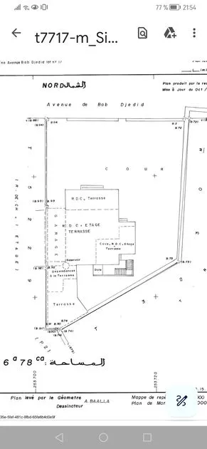 Terrain à vendre 23 730 000 dh 678 m² - Sidi Mimoun Marrakech