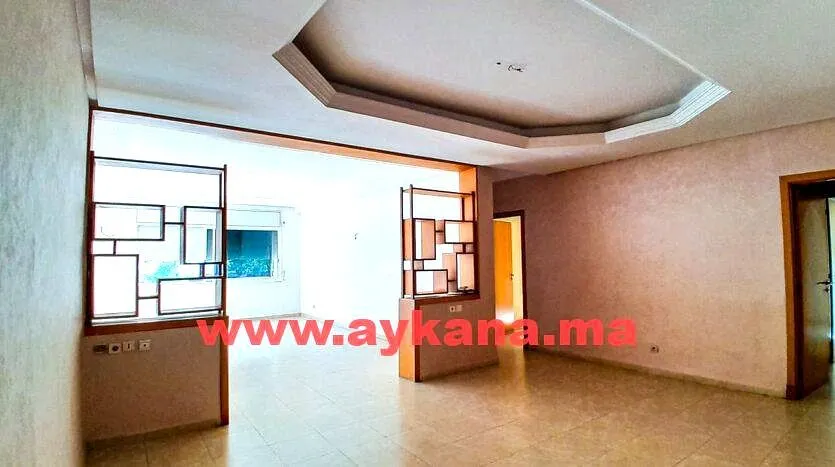 Apartment for rent 11 500 dh 165 sqm, 5 rooms - Wifak Rabat