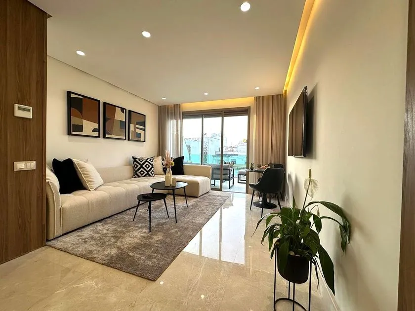 Appartement à louer 12 000 dh 80 m², 2 chambres - Triangle d'or Casablanca