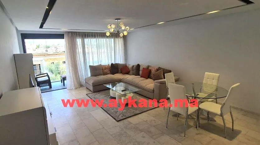 Appartement à louer 22 000 dh 160 m², 4 chambres - Riyad Rabat