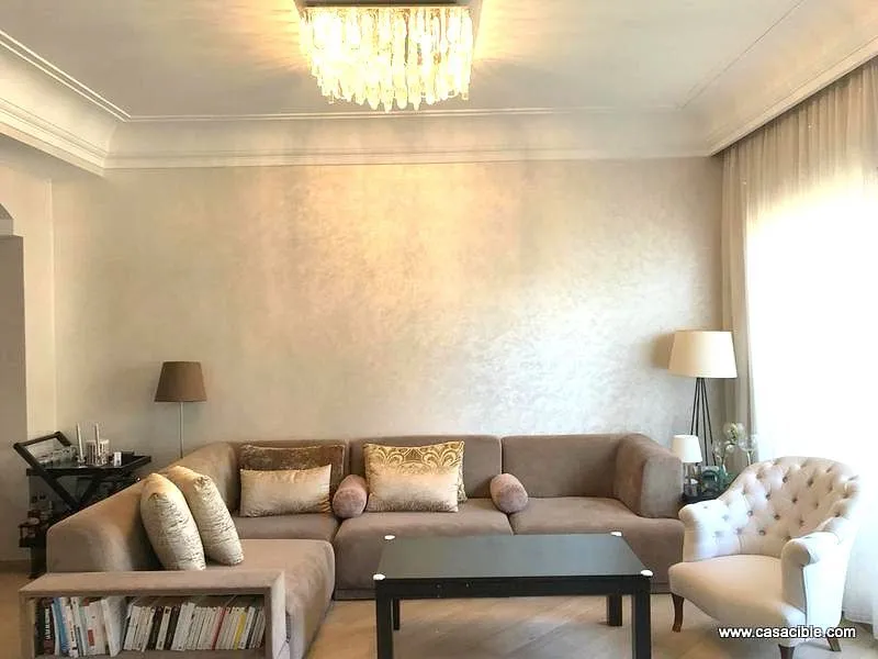 Apartment for rent 8 500 dh 117 sqm, 2 rooms - Les princesses Casablanca