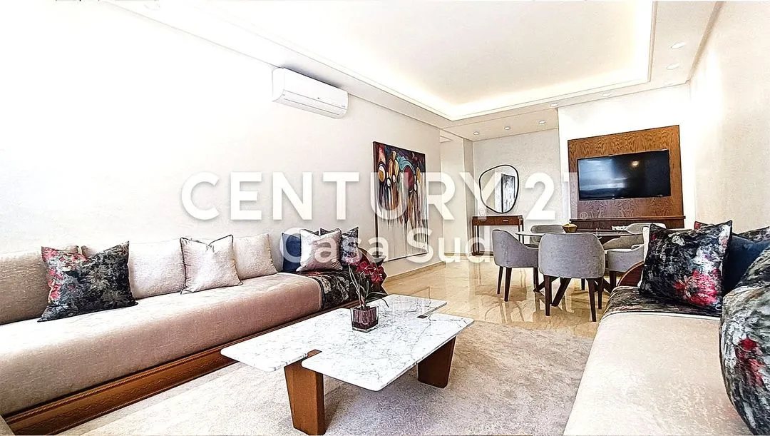 Appartement à louer 12 500 dh 113 m², 3 chambres - Bachkou Casablanca