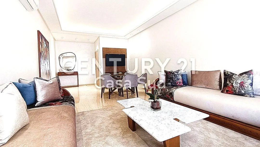 Apartment for rent 12 500 dh 113 sqm, 3 rooms - Bachkou Casablanca