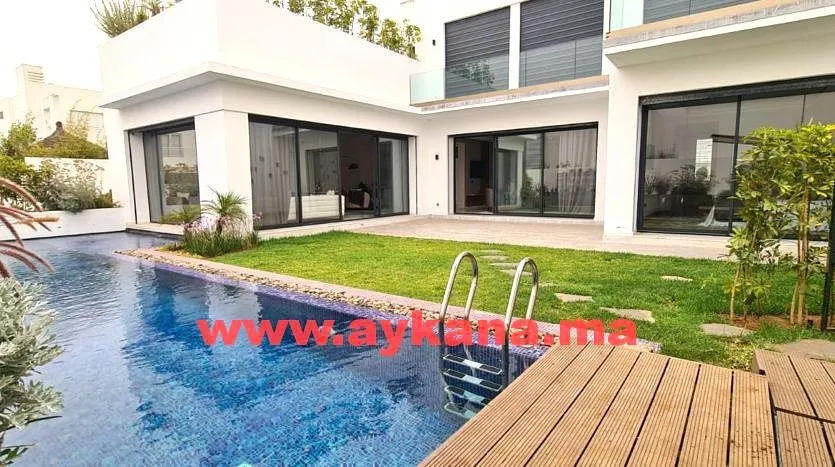 Villa for Sale 6 000 000 dh 365 sqm, 4 rooms - El Menzeh Skhirate- Témara