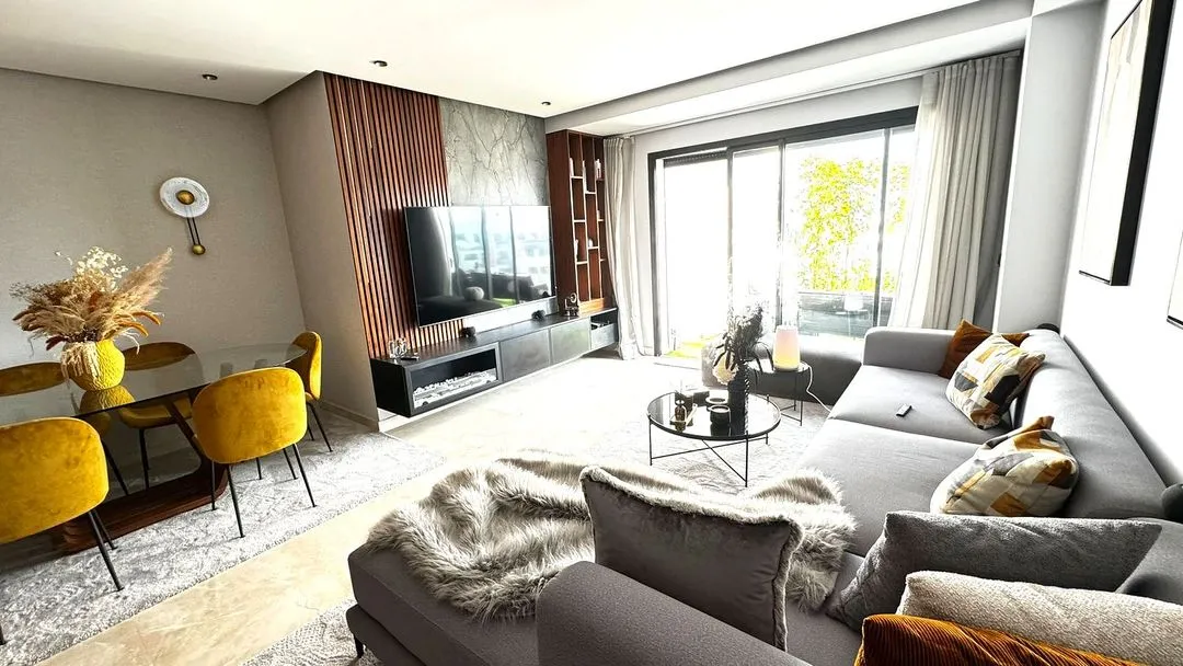 Duplex à louer 21 000 dh 110 m², 2 chambres - Ferme Bretonne Casablanca