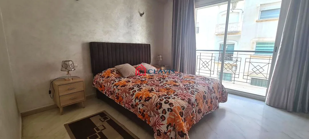 Apartment for rent 13 000 dh 130 sqm, 3 rooms - Racine Casablanca