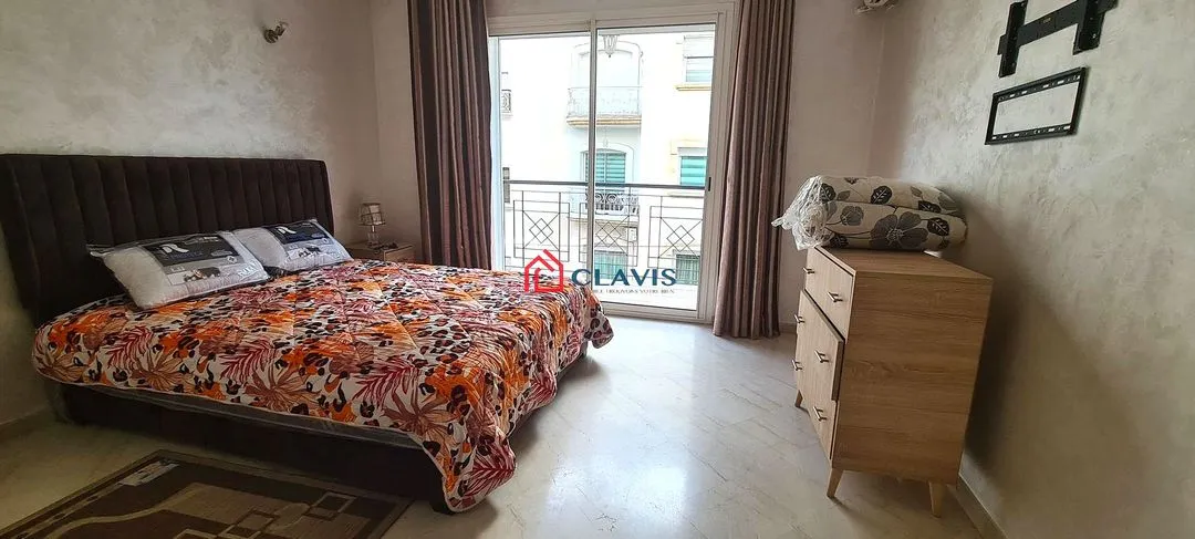 شقة للكراء 000 13 د٠م 130 م², 3 غرف - راسين الدار البيضاء