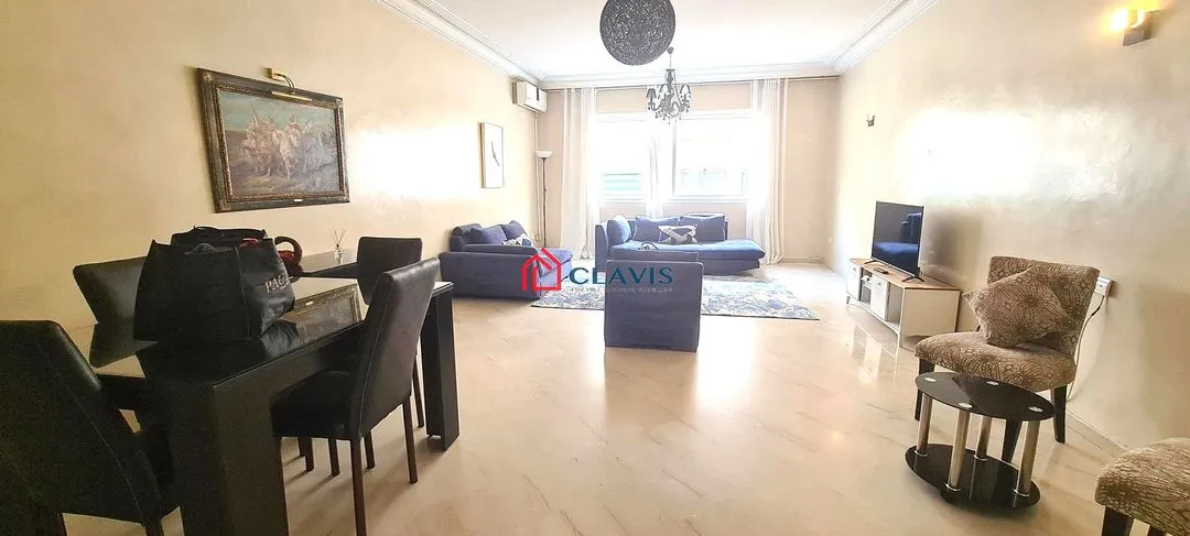 Appartement à louer 13 000 dh 130 m², 3 chambres - Racine Casablanca