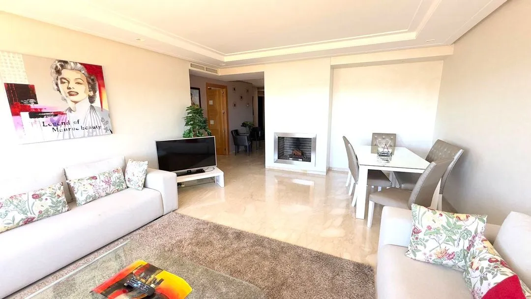 Apartment for rent 18 500 dh 120 sqm, 2 rooms - Racine Casablanca