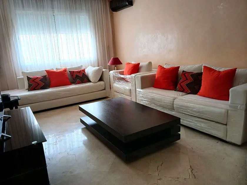 Apartment for rent 12 000 dh 128 sqm, 3 rooms - Hassan - City Center Rabat