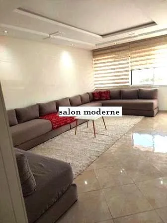 Apartment for rent 10 000 dh 93 sqm, 2 rooms - Administrative District Rabat