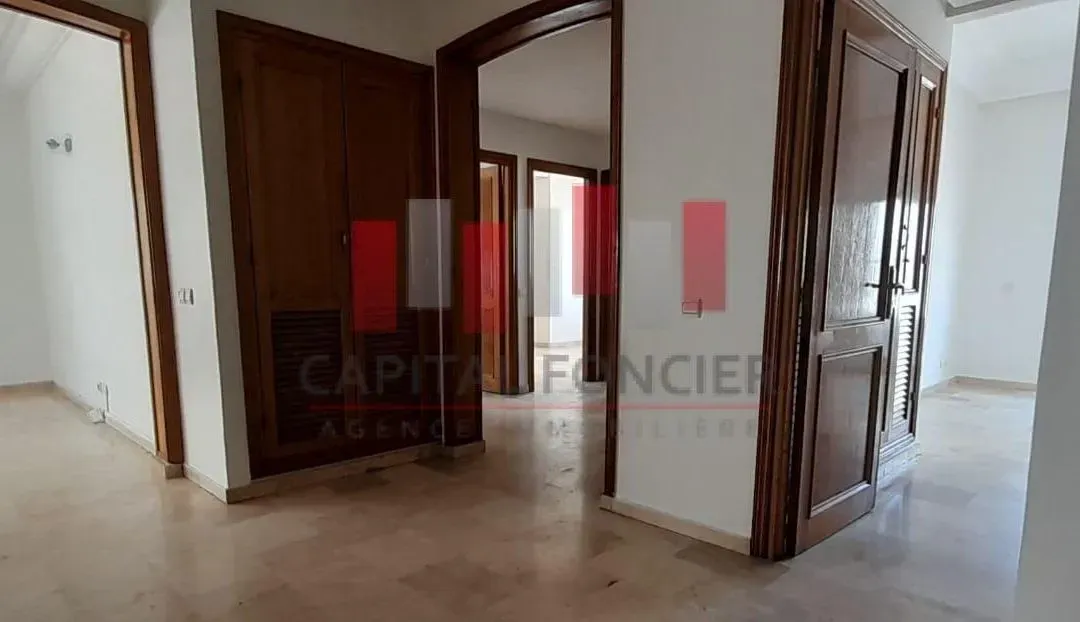 Appartement à louer 8 500 dh 136 m², 3 chambres - Triangle d'or Casablanca