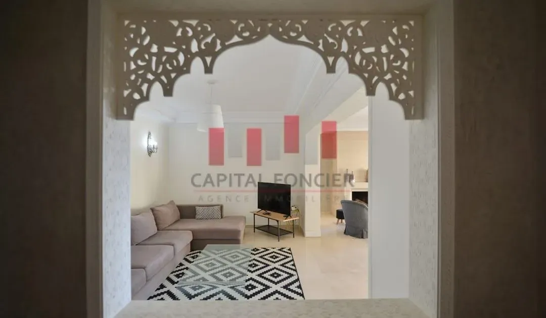 Appartement à louer 23 000 dh 214 m², 3 chambres - Ain Diab Casablanca