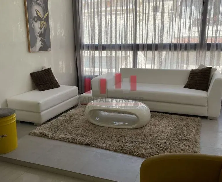 Appartement à louer 14 000 dh 130 m², 2 chambres - Racine Casablanca