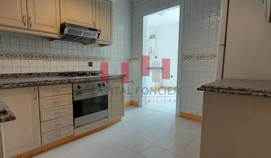 Apartment for rent 8 500 dh 134 sqm, 2 rooms - Californie Casablanca