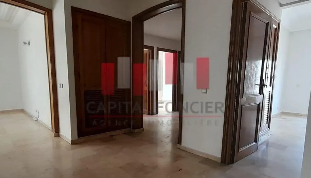 Appartement à louer 8 500 dh 136 m², 3 chambres - Triangle d'or Casablanca
