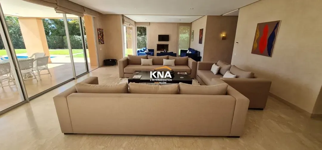 Villa à louer 60 500 dh 600 m², 4 chambres - Amelkis Marrakech