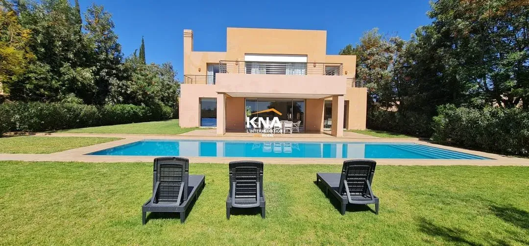 Villa à louer 60 500 dh 600 m², 4 chambres - Amelkis Marrakech