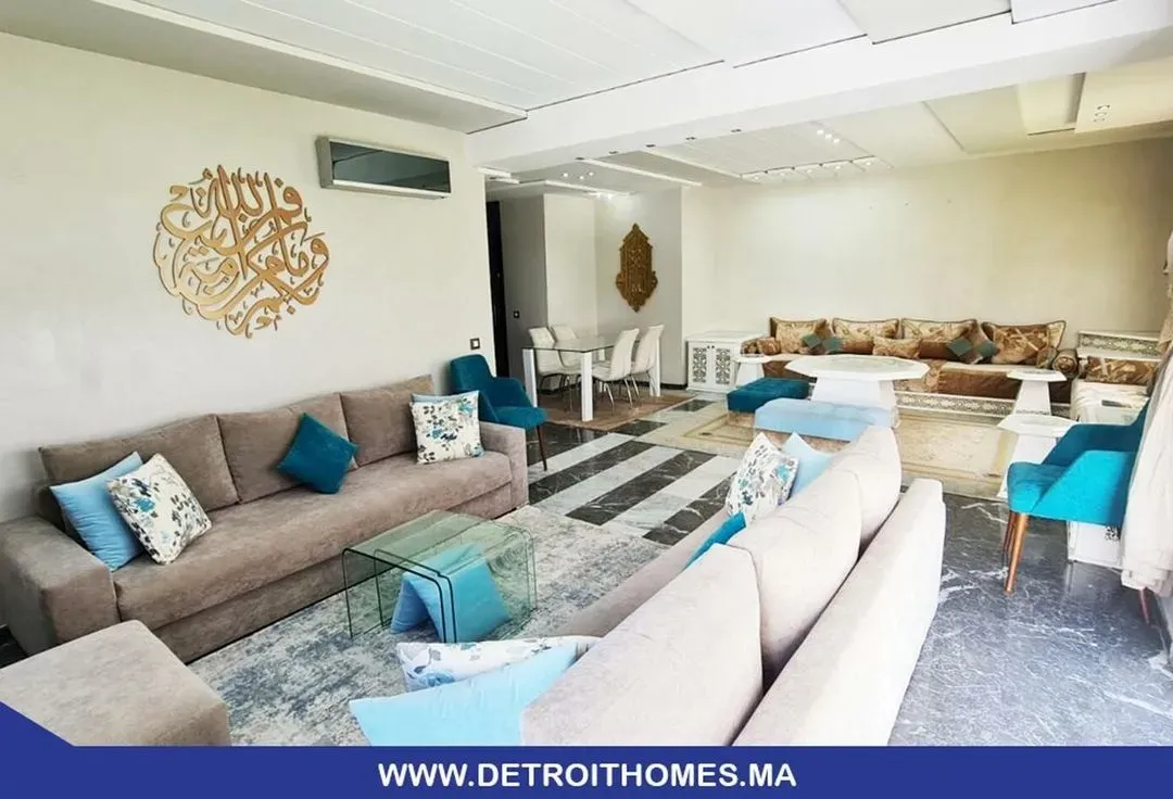 Appartement à louer 15 000 dh 160 m² avec 3 chambres - Drissia Tanger-Assilah