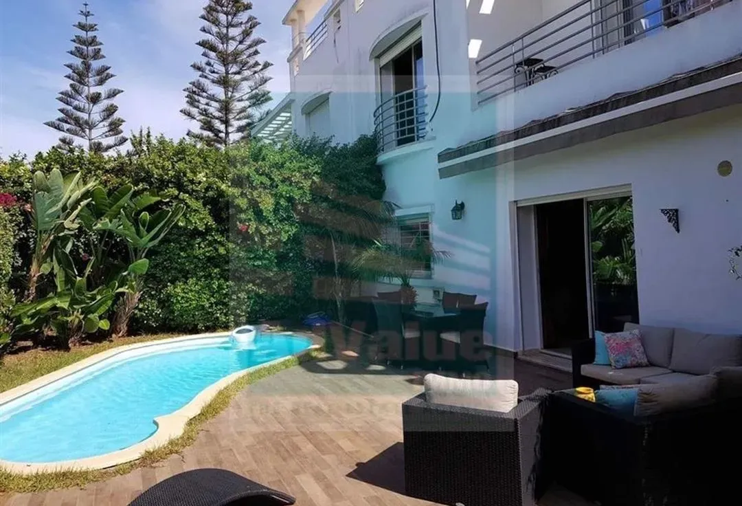 Villa à vendre 8 500 000 dh 478 m² avec 5 chambres - Anfa Supérieur Casablanca